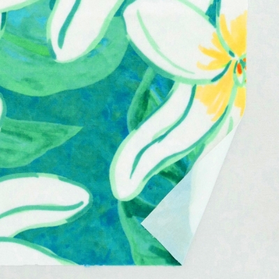Hula Fabric / Tiare & Monstera / JKH-676-TBL