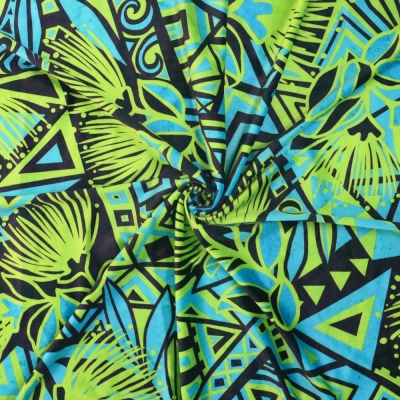 Hula Fabric / Kahiko & Lehua / JKH-680-GRBL