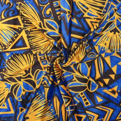 Hula Fabric / Kahiko & Lehua / JKH-680-ORLBL