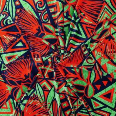 Hula Fabric / Kahiko & Lehua / JKH-680-RDTBL