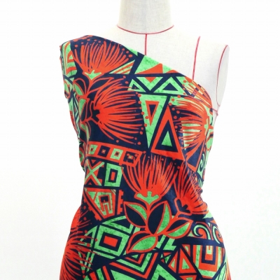 Hula Fabric / Kahiko & Lehua / JKH-680-RDTBL