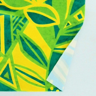 Hula Fabric / Kahiko & Lehua / JKH-680-YEGR