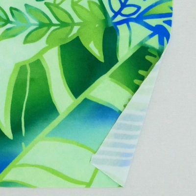 Hula Fabric / Hawaiian Leaf / JKH-682-GR
