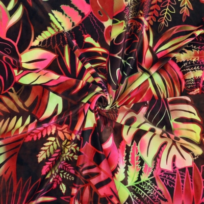 Hula Fabric / Hawaiian Leaf / JKH-682-WI