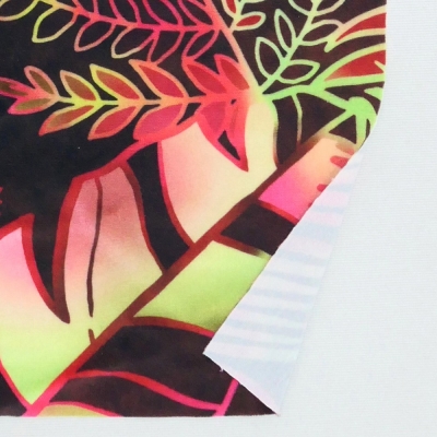 Hula Fabric / Hawaiian Leaf / JKH-682-WI