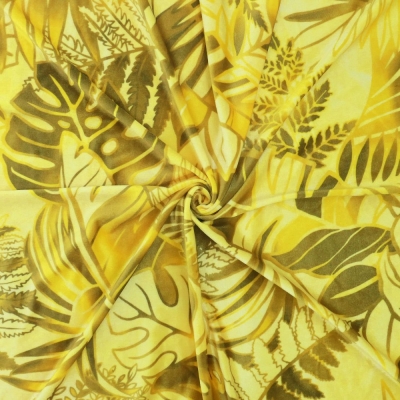 Hula Fabric / Hawaiian Leaf / JKH-682-YE