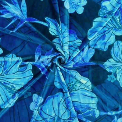 Hula Fabric / Hibiscus / JKH-684-LBL