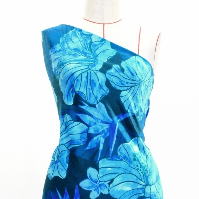 Hula Fabric / Hibiscus / JKH-684-LBL