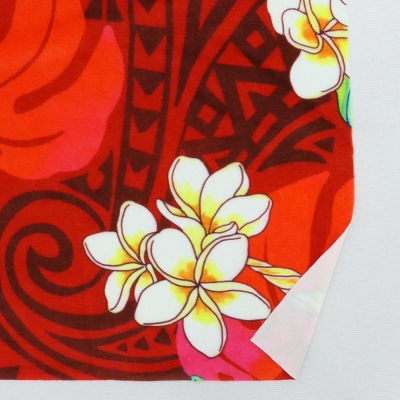 Hula Fabric / Kahiko & Plumeria / JKH-686-DRD