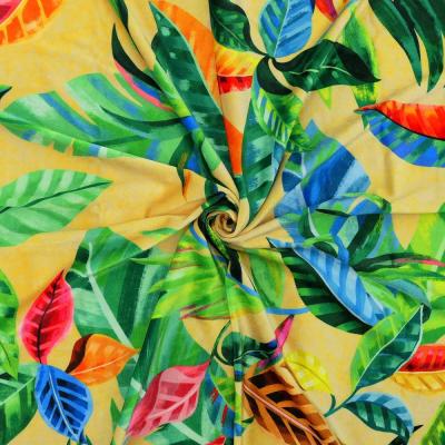Hula Fabric / Hawaiian Leaf / JKH-698-CR