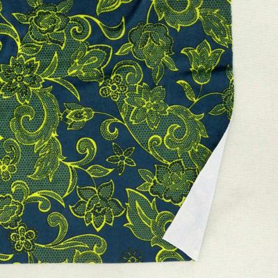 Hula Fabric / Lace Pattern Print / JKH-700-GRYE