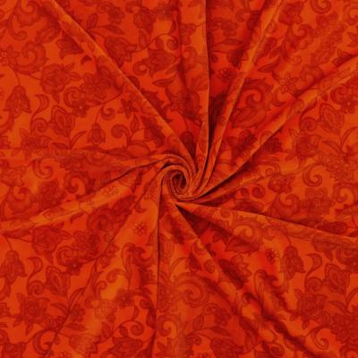 Hula Fabric / Lace Pattern Print / JKH-700-RD