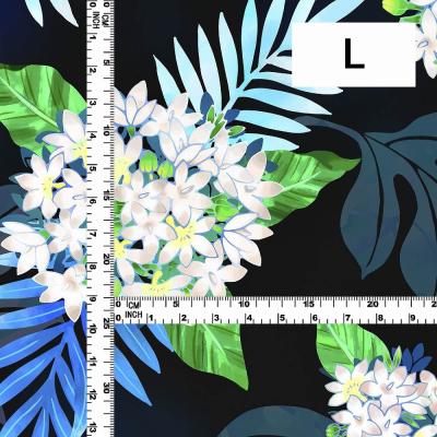 Hula Fabric / Naupaka & Breadfruit / JKH-702-BK
