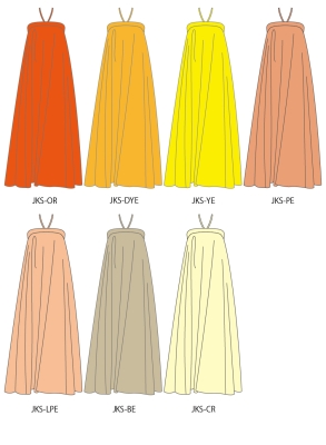 Custom Multi Way Long Dress / JC117-solid
