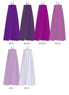 Custom Multi Way Long Dress / JC117-solid