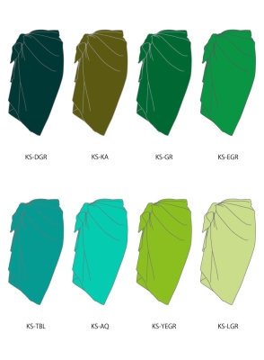 Custom Short Pareo / JC123-solid