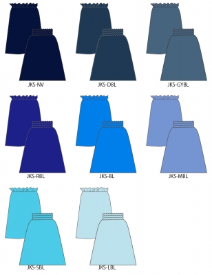 Kids Custom Blouse & Pa'u Set-Up / JCp14-solid
