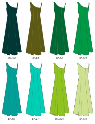 Kids Custom One Shoulder Velvet Dress / JCp11-solid