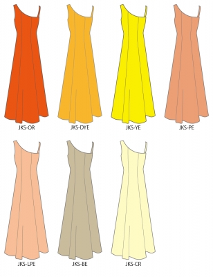 Kids Custom One Shoulder Velvet Dress / JCp11-solid
