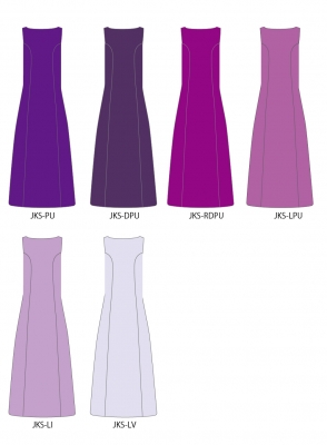 Custom Boat Neck Long Velvet Dress / JC56-solid