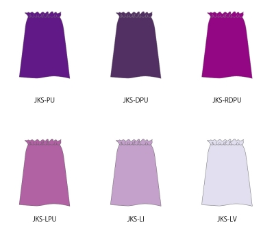 Kids Custom Shantung Tube Top / JCp66-solid