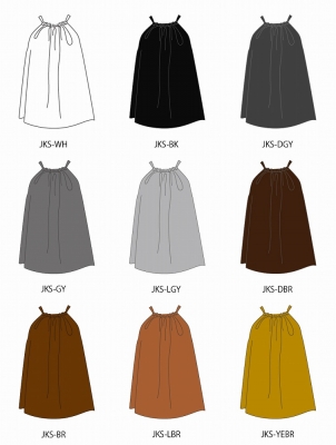 Custom Koshibo Blouse / JC79-solid