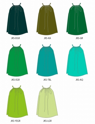 Custom Koshibo Blouse / JC79-solid