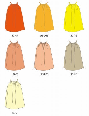 Custom Koshibo Blouse / JC79-solid
