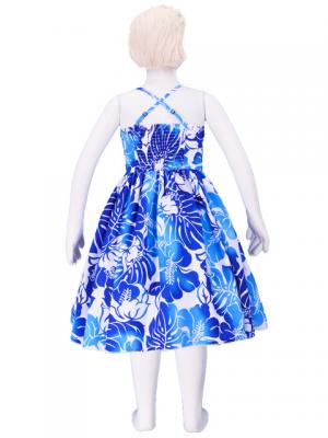 Hula Kids Midi Dress Keiki / Blue / Gp19bl