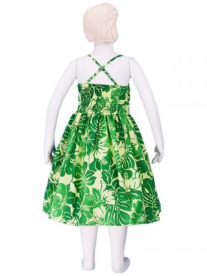 Hula Kids Midi Dress Keiki / Green / Gp19gr