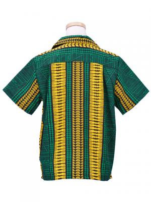 Hawaiian Shirt Boys / Green / Gp23gr