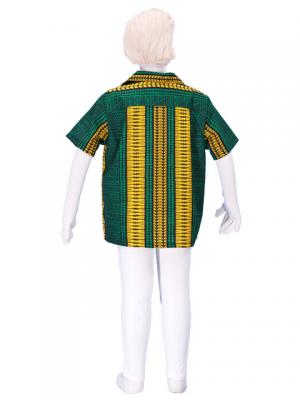 Hawaiian Shirt Boys / Green / Gp23gr