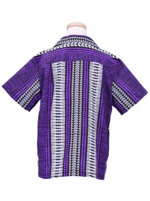 Hawaiian Shirt Boys / Purple / Gp23pu