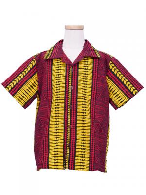 Hawaiian Shirt Boys / Red / Gp23rd