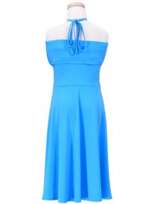Hula Kids Midi Dress Keiki / Light Blue / Gp29lbl