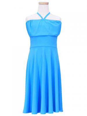 Hula Kids Midi Dress Keiki / Light Blue / Gp29lbl