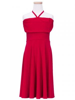 Hula Kids Midi Dress Keiki / Red / Gp29rd