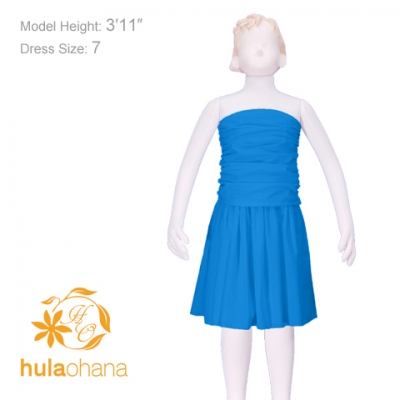 Hula Kids Draping Tube Top Keiki /Gp33