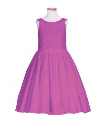 Hula Kids Midi Keiki Dress / Solid Pink / Gp34pi