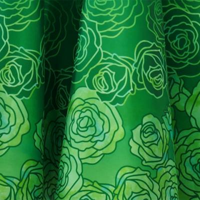 Hula Kids Shantung Dress with Lokelani Print / Luxury Collection / Green / Jp36gr