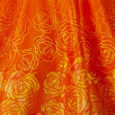 Hula Kids Shantung Dress with Lokelani Print / Luxury Collection / Orange / Jp36or