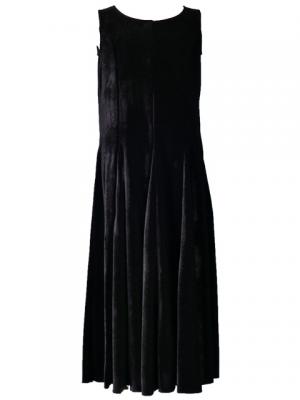 Hula Kids Dress with Velvet / Black / Gp3b