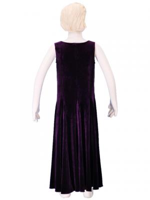 Hula Kids Dress with Velvet / Purple / Gp3p