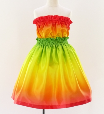 Hula Set up Keiki / Luxury Collection / Green & Pink / Jp40grrd