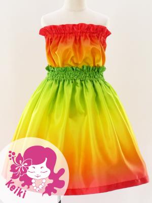 Hula Set up Keiki / Luxury Collection / Green & Pink / Jp40grrd