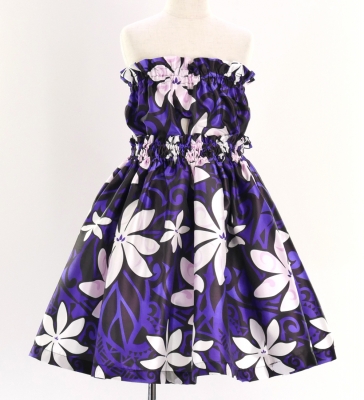 Hula Set up Keiki with Kahiko Print / Luxury Collection / Purple / Jp41pu
