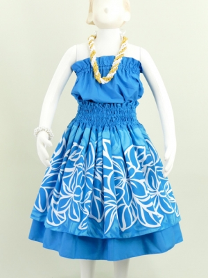 Hula Kids Tube Top Blouse Keiki / Gp46