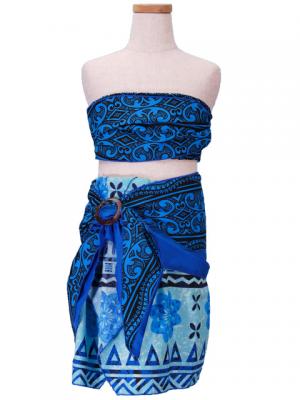 Hula Tahitian Set up Kids / Blue / Gp5bl