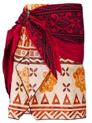 Hula Tahitian Set up Kids / Red / Gp5r