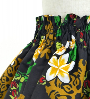 Hula Kids Set up Keiki / Plumeria / Black/ Gp68bk